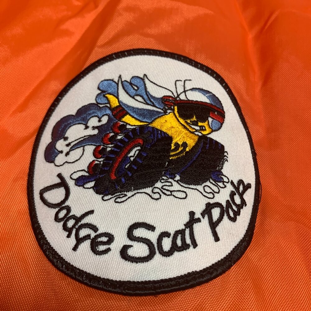 Vintage Dodge Scat Pack Nylon Jacket- Size Large - Picture 2 of 15